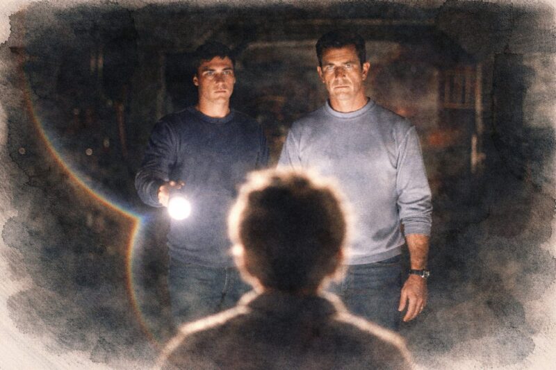 映画『サイン』の“父と子の緊張感”を抽象的に描く