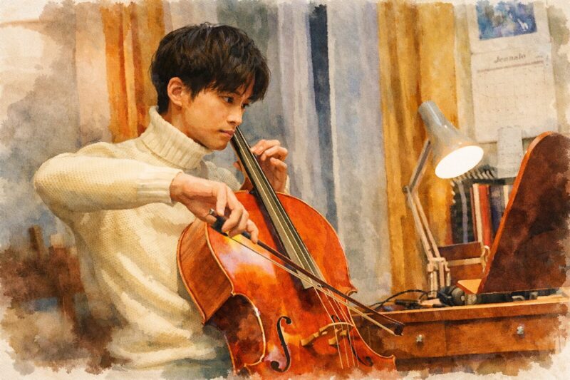 『耳をすませば』という映画のイメージ画像。