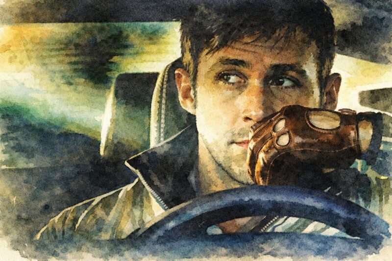 ドライヴ（2011）｜無口なドライバーが静かに闇へと踏み込んでいく印象的なシーン