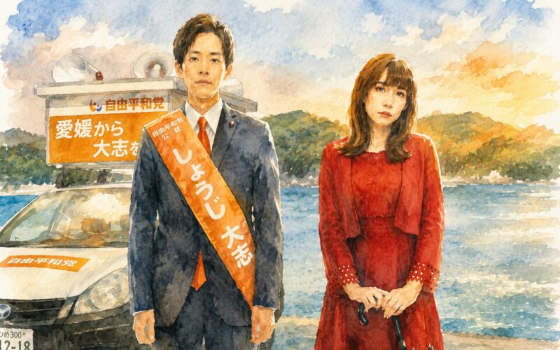 ドラマ『離婚しようよ』をイメージした画像