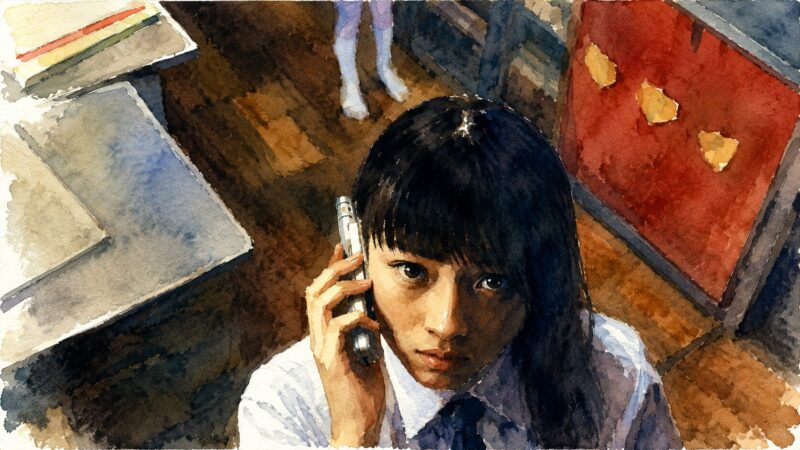 ビデオ『呪怨』をイメージした画像