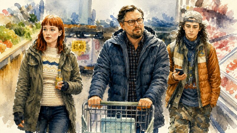 映画『ドント・ルック・アップ』をイメージした画像
