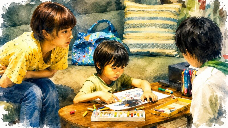 映画『こどもつかい』をイメージした画像