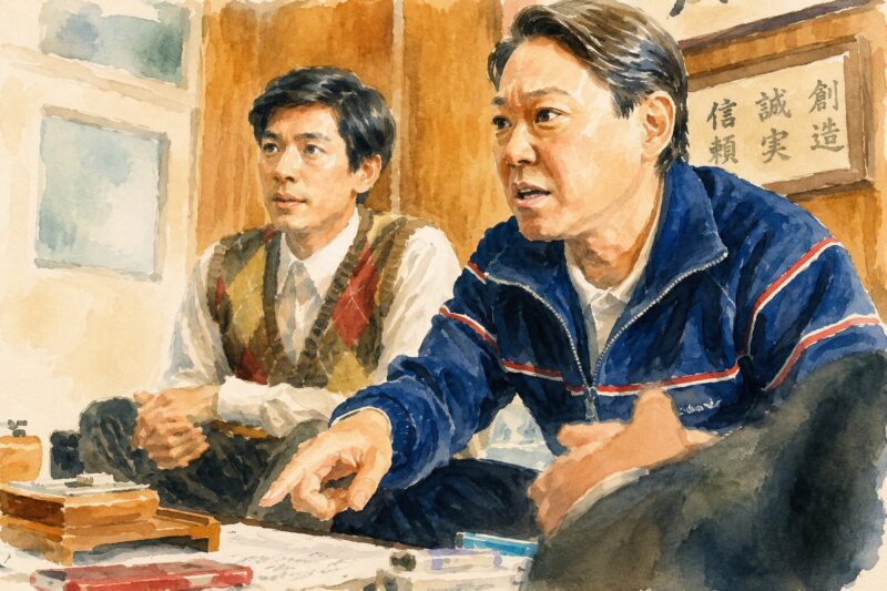 ドラマ『不適切にもほどがある!』をイメージした画像