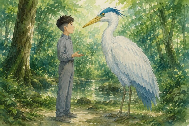 映画『君たちはどう生きるか』をイメージした画像