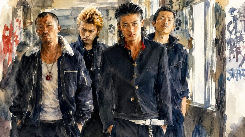 映画『クローズZERO』をイメージした画像