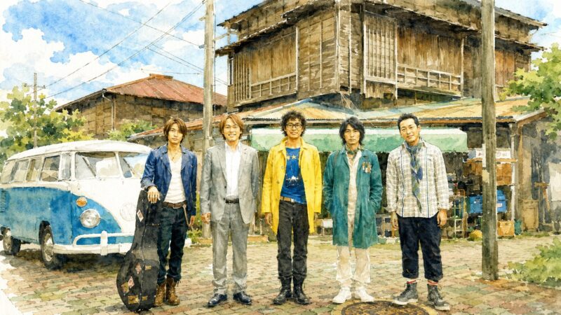 舞台『下荒井兄弟のスプリング、ハズ、カム。』をイメージした画像