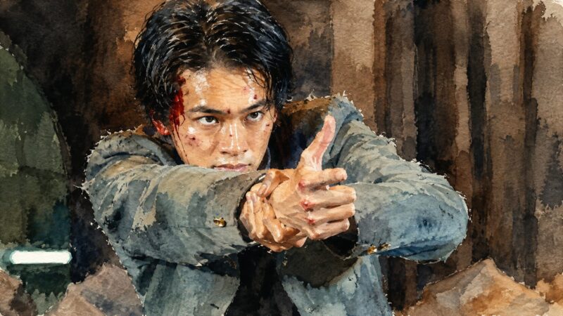 ドラマ『幽遊白書』をイメージした画像