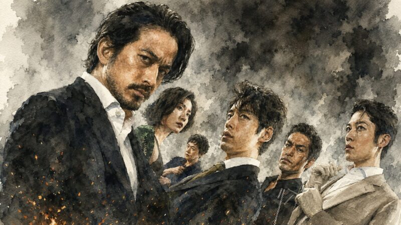 映画『ヘルドッグス』をイメージした画像