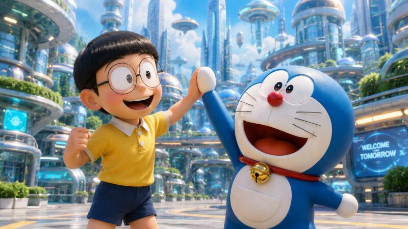 映画『STAND BY ME ドラえもん 2』をイメージした画像