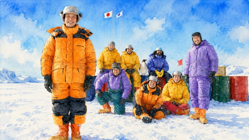 映画『南極料理人』をイメージした画像