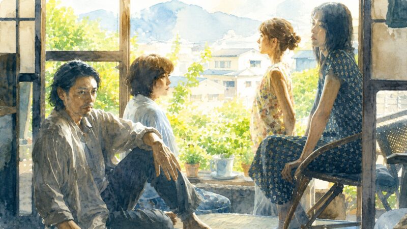 映画『夏の砂の上』をイメージした画像