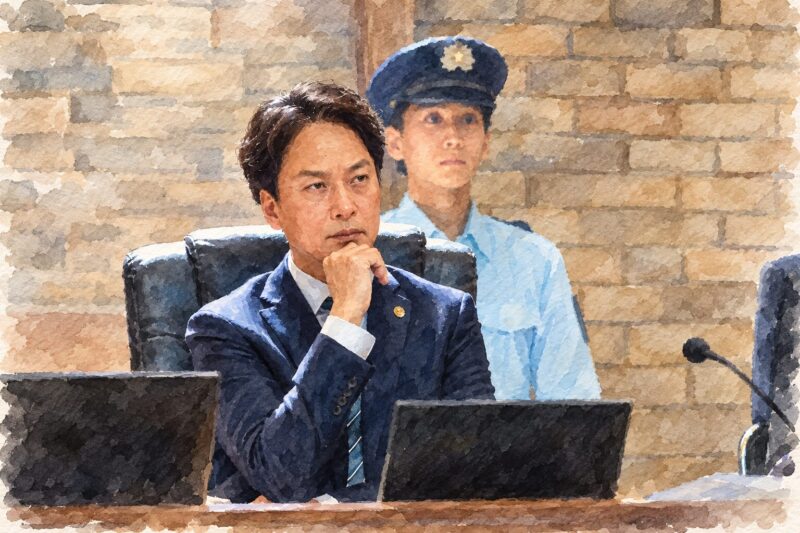 ドラマ『事件』をイメージした画像