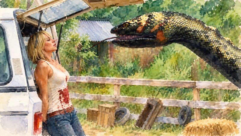 テレビ映画『アナコンダ3』をイメージした画像