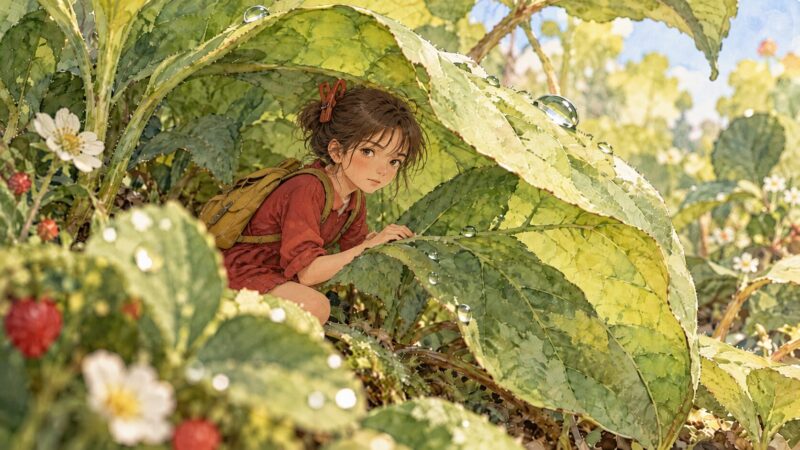映画『借りぐらしのアリエッティ』をイメージした画像
