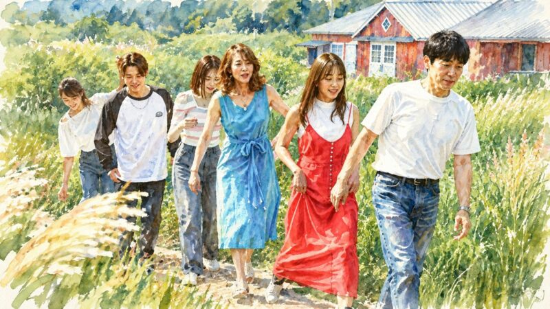 恋愛リアリティショー『あいの里 シーズン3』をイメージした画像